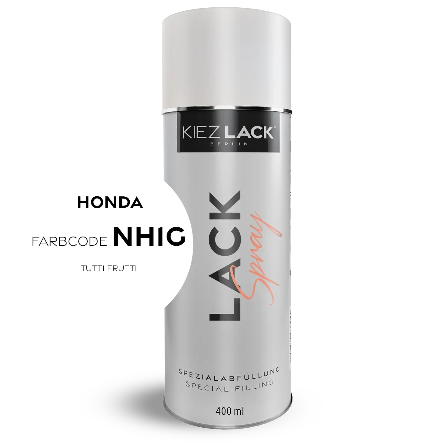 Kiezlack 1K Motorradlack Spraydose Honda NH1G TUTTI FRUTTI