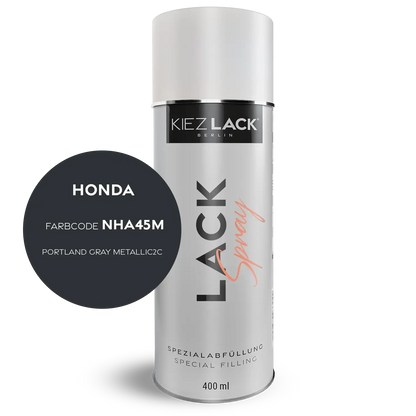 Kiezlack 1K Motorradlack Spraydose Honda NHA45M PORTLAND GRAY METALLIC2C