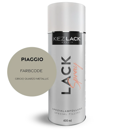 Kiezlack 1K Motorradlack Spraydose Piaggio 692 GRIGIO QUARZO METALLIC