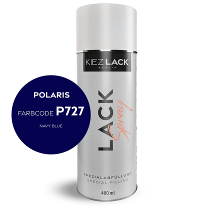 Kiezlack 1K Motorradlack Spraydose Polaris P727 NAVY BLUE