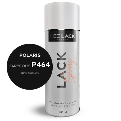 Kiezlack 1K Motorradlack Spraydose Polaris P464 STEALTH BLACK