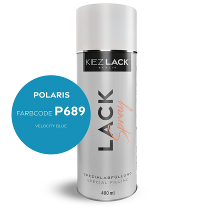Kiezlack 1K Motorradlack Spraydose Polaris P689 VELOCITY BLUE