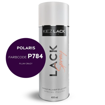 Kiezlack 1K Motorradlack Spraydose Polaris P784 PLUM CRAZY