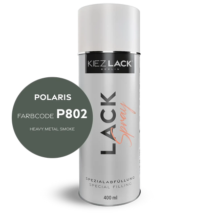 Kiezlack 1K Motorradlack Spraydose Polaris P802 HEAVY METAL SMOKE