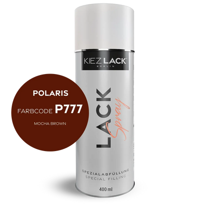 Kiezlack 1K Motorradlack Spraydose Polaris P777 MOCHA BROWN