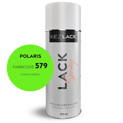 Kiezlack 1K Motorradlack Spraydose Polaris 579 POISON GREEN