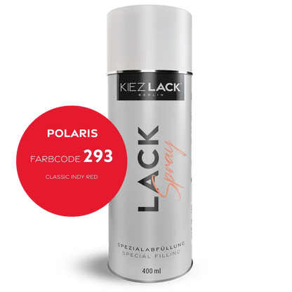 Kiezlack 1K Motorradlack Spraydose Polaris 293 CLASSIC INDY RED