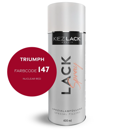 Kiezlack 1K Motorradlack Spraydose Triumph 147 NUCLEAR RED