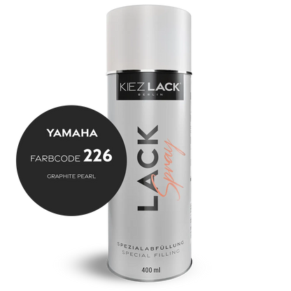 Kiezlack 1K Motorradlack Spraydose Yamaha 226 GRAPHITE PEARL
