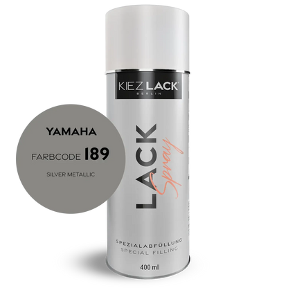 Kiezlack 1K Motorradlack Spraydose Yamaha 189 SILVER METALLIC