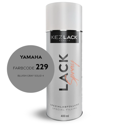 Kiezlack 1K Motorradlack Spraydose Yamaha 229 BLUISH GRAY SOLID 4