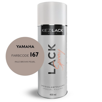 Kiezlack 1K Motorradlack Spraydose Yamaha 167 PALE BROWN PEARL