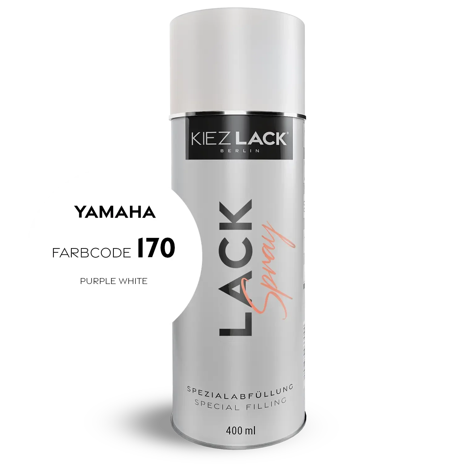 Kiezlack 1K Motorradlack Spraydose Yamaha 170 PURPLE WHITE