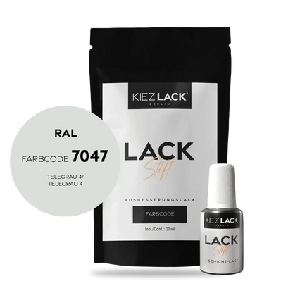 Kiezlack Lackstift Autolack Lackstift RAL 7047 TELEGRAU 4