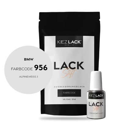 Kiezlack Motorradlack Lackstift BMW 188 ALPINEWEISS 3
