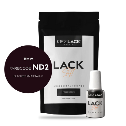 Kiezlack Motorradlack Lackstift BMW 216 BLACKSTORM METALLIC