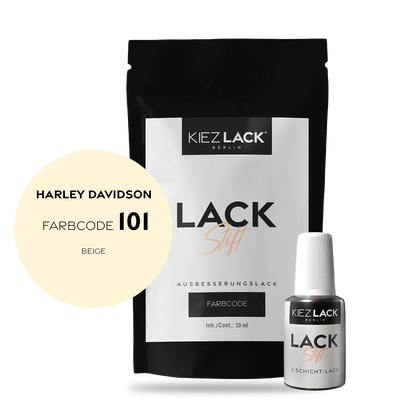 Kiezlack Motorradlack Lackstift Harley Davidson 101 BEIGE