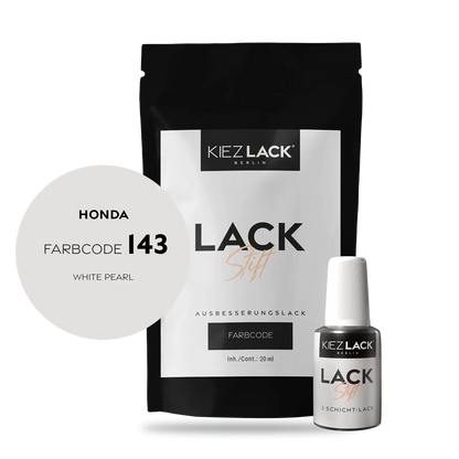 Kiezlack Motorradlack Lackstift Honda 139 WHITE PEARL