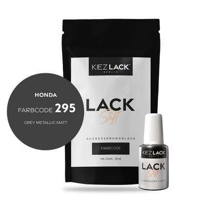 Kiezlack Motorradlack Lackstift Honda 295 GREY METALLIC MATT