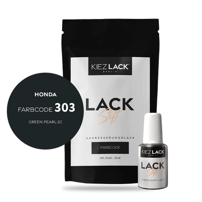 Kiezlack Motorradlack Lackstift Honda 136 GREEN PEARL-2C