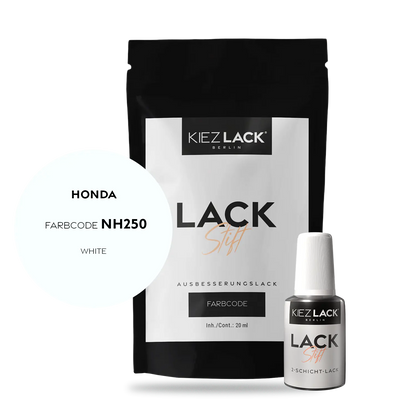 Kiezlack Motorradlack Lackstift Honda 101 WHITE