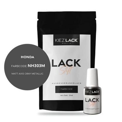 Kiezlack Motorradlack Lackstift Honda 355 MATT AXIS GRAY METALLIC