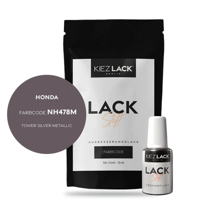 Kiezlack Motorradlack Lackstift Honda 336 TOWER SILVER METALLIC