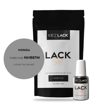 Kiezlack Motorradlack Lackstift Honda NHB87M LUCENT SILVER MET