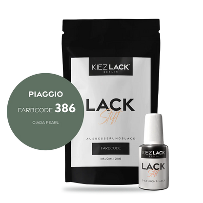 Kiezlack Motorradlack Lackstift Piaggio 386 GIADA PEARL