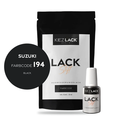 Kiezlack Motorradlack Lackstift Suzuki 194 BLACK
