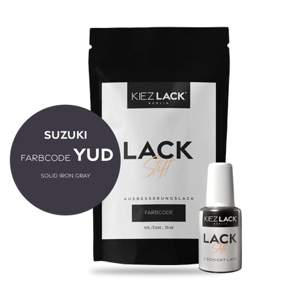 Kiezlack Motorradlack Lackstift Suzuki 227 SOLID IRON GRAY