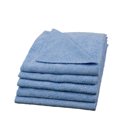 Carsystem 5er Set Carsystem Mikrofasertuch Sky Blue 40x40 cm