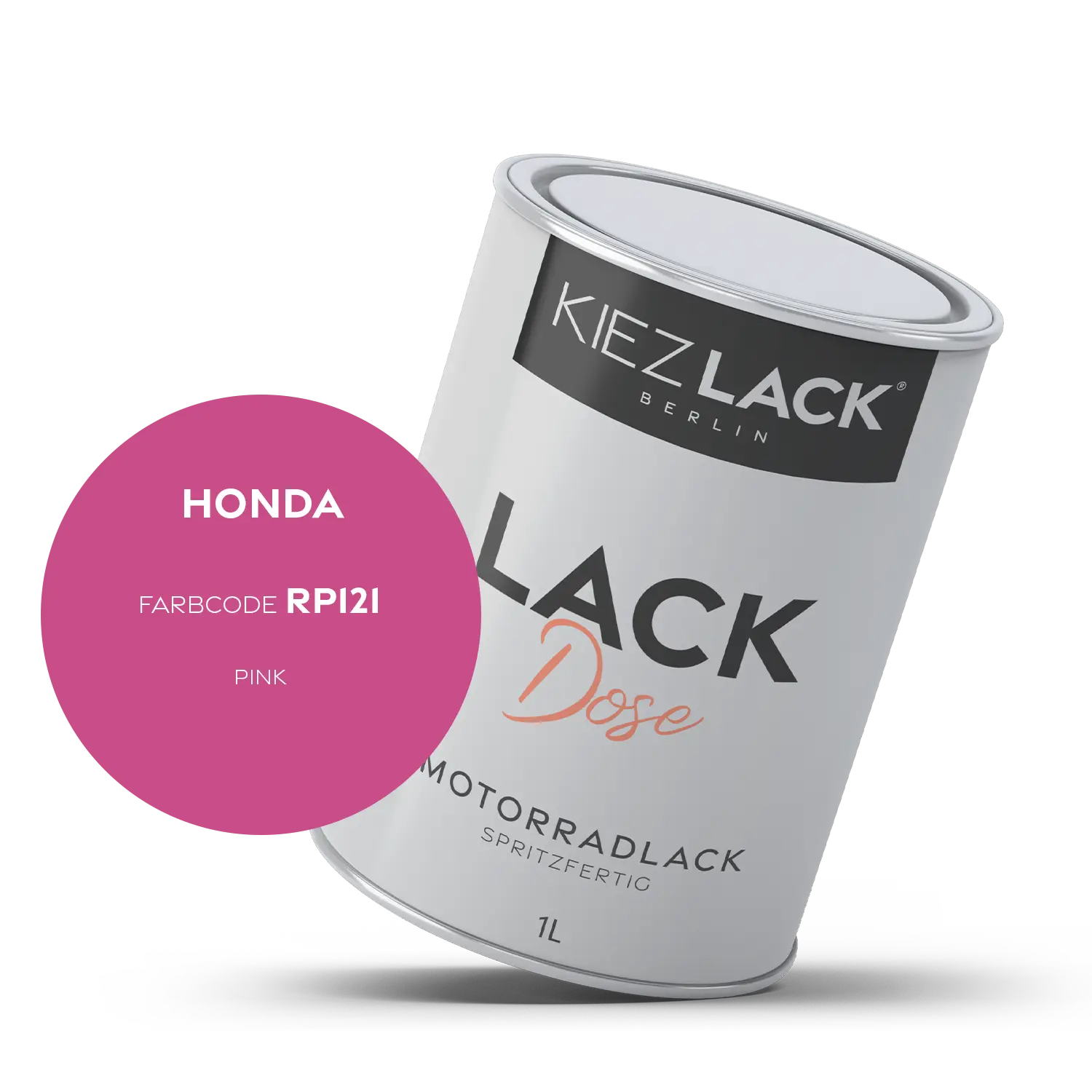 Kiezlack 1K Motorradlack Basislack Lackdose Honda RP121 PINK