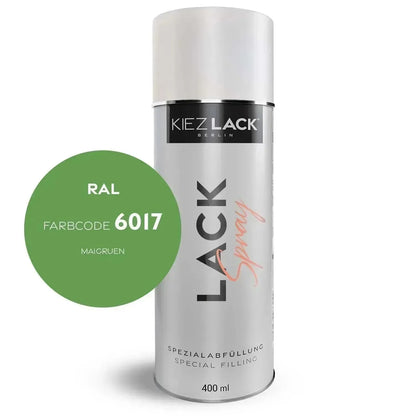 Kiezlack Lackspray Autolack Spraydose RAL 6017 MAIGRUEN