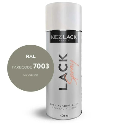Kiezlack Lackspray Autolack Spraydose RAL 7003 MOOSGRAU