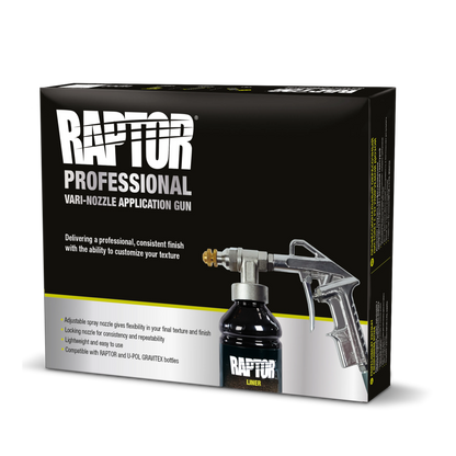 Raptor RAPTOR Professional LINER VARI-NOZZLE Pistole mit verstellbarer Düse