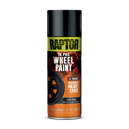 Raptor Seiden Schwarz RAPTOR 1K Pro Felgenlack 5x robuster Schutz hitzefest UV-stabil FARBWAHL