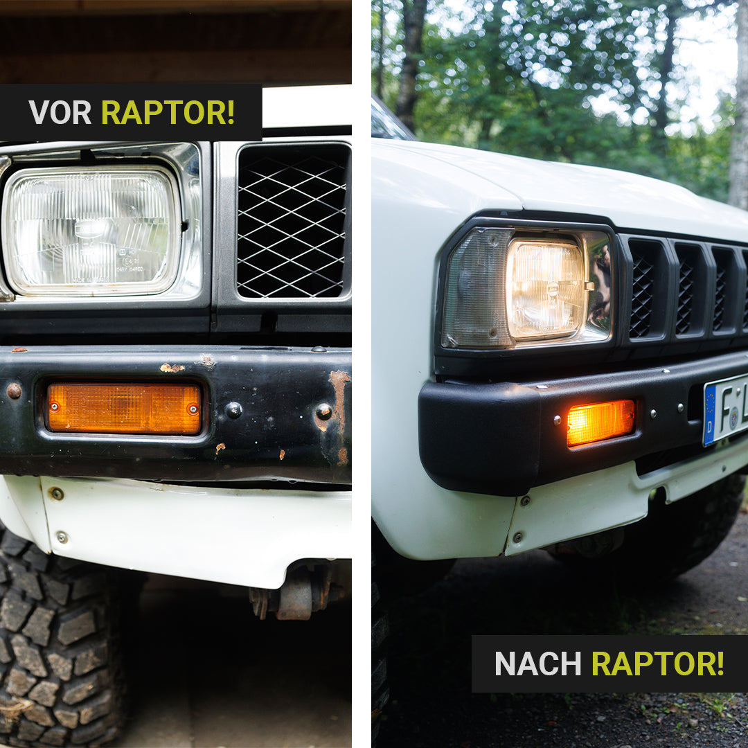 Raptor RAPTOR Liner Flaschen-Kit RAL-Farben Schwarz