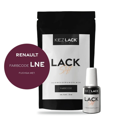 Kiezlack Lackstift Autolack Lackstift Renault LNE FUCHSIA MET.