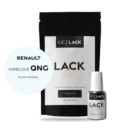Kiezlack Lackstift Autolack Lackstift Renault QNG BLANC MINERAL