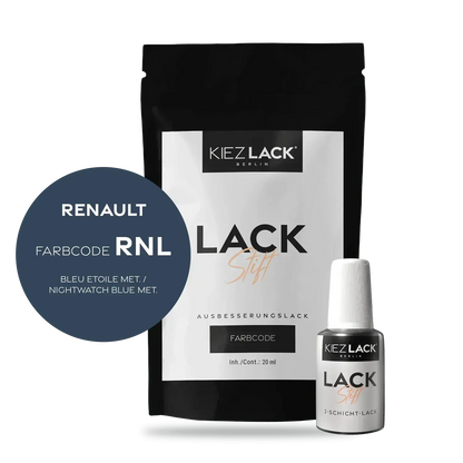 Kiezlack Lackstift Autolack Lackstift Renault RNL BLEU ETOILE MET.