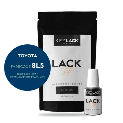 Kiezlack Lackstift Autolack Lackstift Toyota 8L5 BLUE MICA MET.