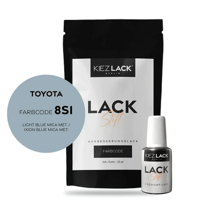 Kiezlack Lackstift Autolack Lackstift Toyota 8S1 LIGHT BLUE MICA MET.