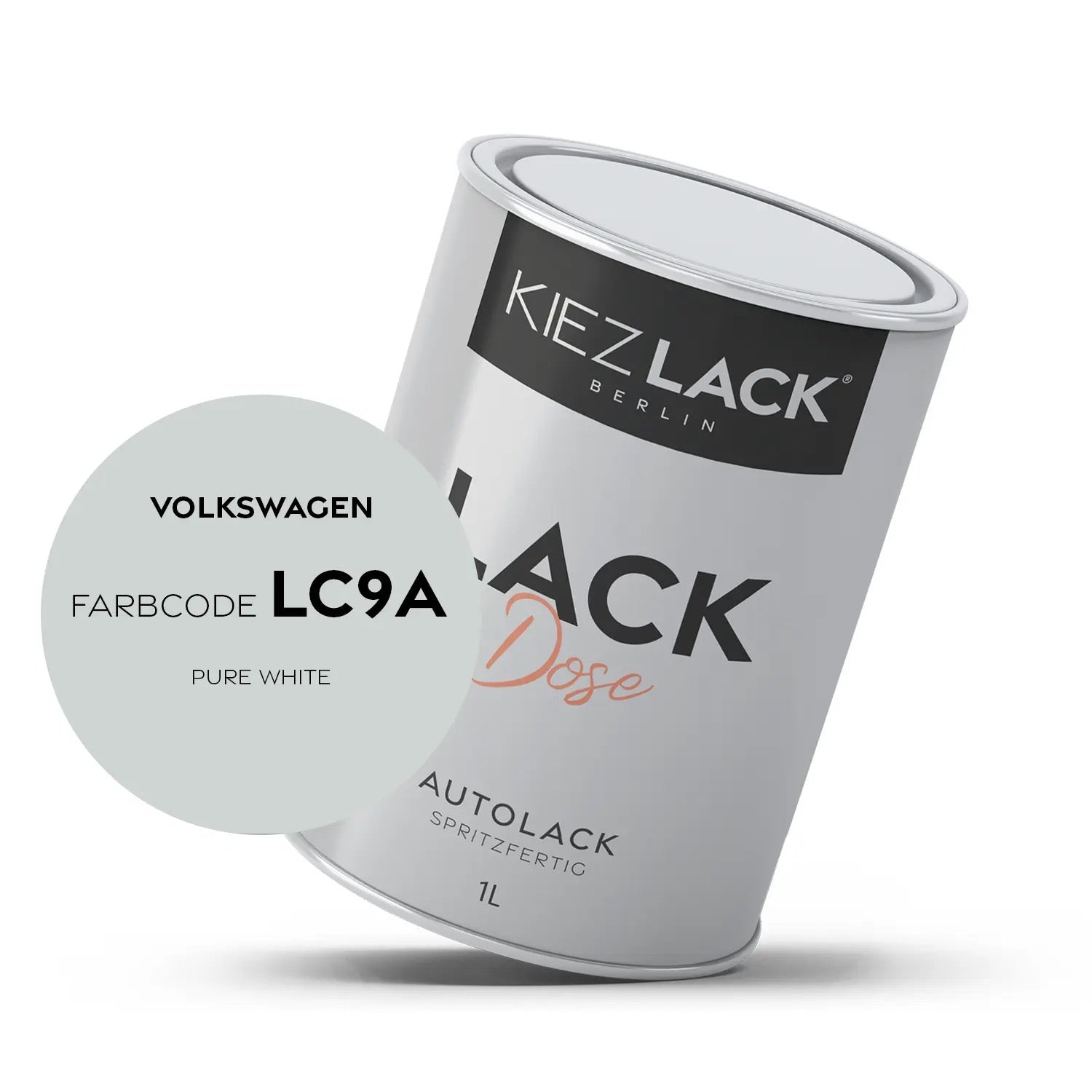 Kiezlack 1K Autolack Lackdose Basislack spritzfertig Volkswagen LC8Z MOCCA BROWN PEARL