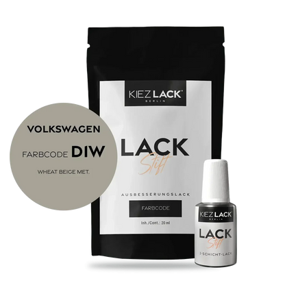 Kiezlack Lackstift Autolack Lackstift Volkswagen LD1W WHEAT BEIGE MET.