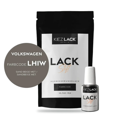 Kiezlack Lackstift Autolack Lackstift Volkswagen LH1W SAND BEIGE MET.