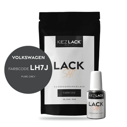 Kiezlack Lackstift Autolack Lackstift Volkswagen LH7J PURE GREY