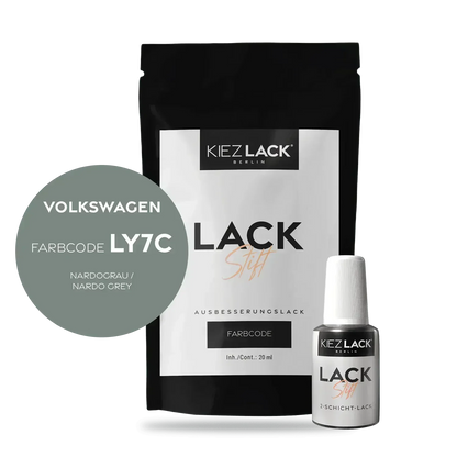Kiezlack Lackstift Autolack Lackstift Volkswagen LY7C NARDOGRAU