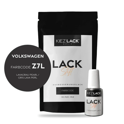 Kiezlack Lackstift Autolack Lackstift Volkswagen LZ7L LAVAGRAU PEARL