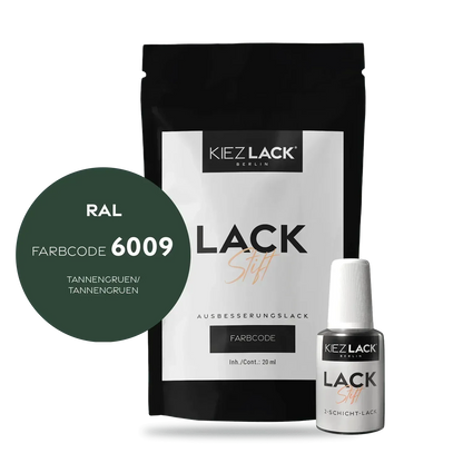 Kiezlack Lackstift Autolack Lackstift RAL 6009 TANNENGRUEN